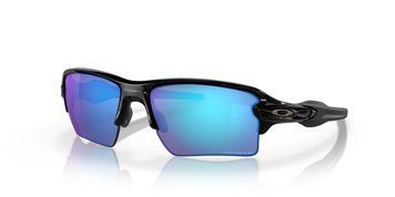 Сонцезахисні окуляри Flak 2.0 Xl Polished Black Prizm Sapphire Iridium Polarized 0888392498342 фото