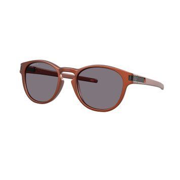 Сонцезахисні окуляри Oakley Latch Matte Fire Orange Prizm Grey Polarized 0888392663986 фото