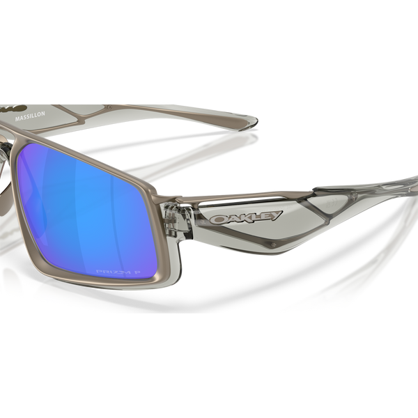 Сонцезахисні окуляри Oakley Massillon Grey Ink Prizm Sapphire Polarized ( Players Collection)  0888392677037 фото