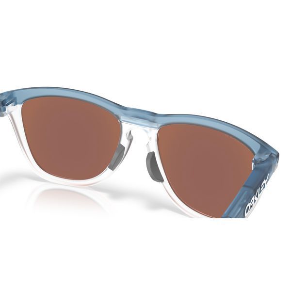 Сонцезахисні окуляри Oakley Frogskins Range XL Transparent Stonewash/Clear Prizm Deep Water Polarized 0888392672148 фото