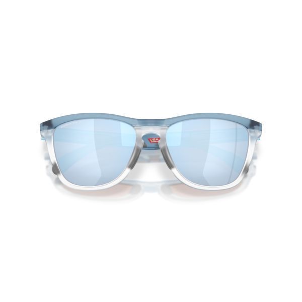 Сонцезахисні окуляри Oakley Frogskins Range XL Transparent Stonewash/Clear Prizm Deep Water Polarized 0888392672148 фото