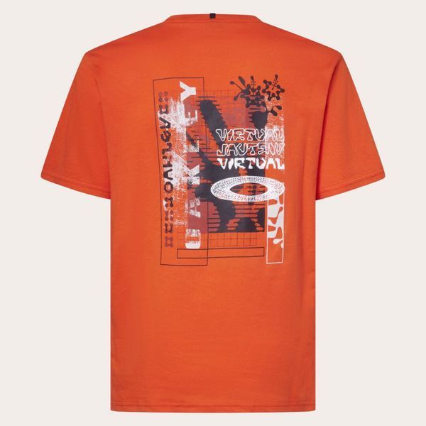 Футболка Oakley Futurescape Logo Hibiscus Tee 8056153911481 фото