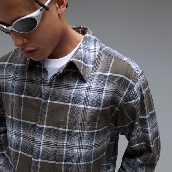 Сорочка Oakley Oak Plaid LS Shirt 8051731126097 фото