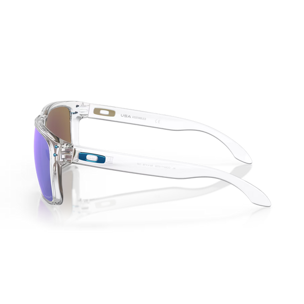 Cонцезахисні окуляри Oakley Holbrook Xl Polished Clear Prizm Sapphire Polarized 0888392336514 фото