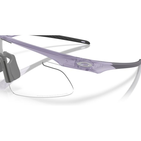 Сонцезахисні окуляри Oakley RSLV Lite Matte Transparent Lilac Clear To Black Iridium Photochromic 0888392684097 фото
