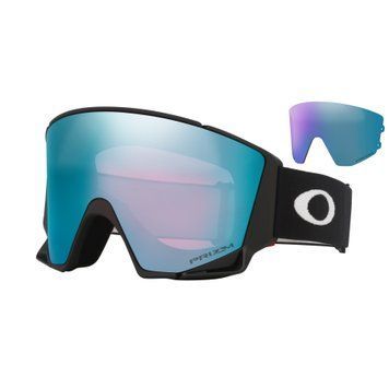 Гірськолижна маска Oakley Flow Scape L Matte Black Prizm Sapphire & Prizm Iced Iridium 0888392668240 фото
