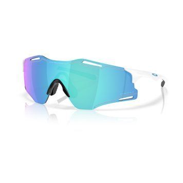 Сонцезахисні окуляри Oakley Cybr Zero Polished White Prizm Sapphire 0888392672421 фото