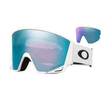 Гірськолижна маска Oakley Flow Scape L Matte White Prizm Sapphire & Prizm Iced Iridium 0888392668301 фото