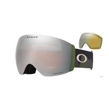 Гірськолижна маска Oakley Flight Deck Pro L Black Dimension Prizm Black Iridium & Prizm Sage Gold 0888392674050 фото