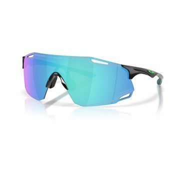 Сонцезахисні окуляри Oakley Cybr Dyno Polished Black Prizm Sapphire 0888392672612 фото