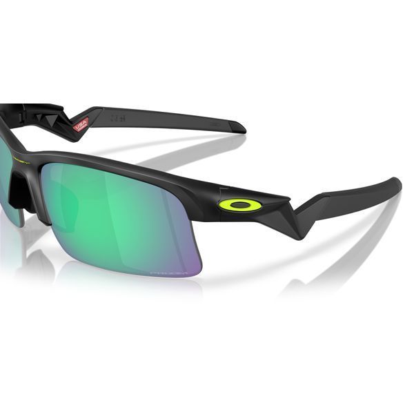 Сонцезахисні окуляри Oakley Capacitor (Youth Fit) Matte Black Prizm Road Jade (Court Collection) 0888392669124 фото