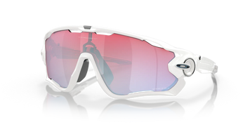 Сонцезахисні окуляри Oakley Jawbraker Polished White Prizm Snow Sapphire Irid 0888392243805 фото