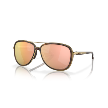 Сонцезахисні окуляри Oakley Split Time Brown Tortoise Prizm Rose Gold Polarized 0888392425607 фото