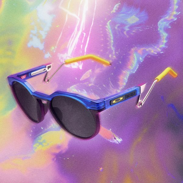 Сонцезахисні окуляри Oakley HSTN Metal Transparent Crystal Blue Prizm Black 0888392647689 фото