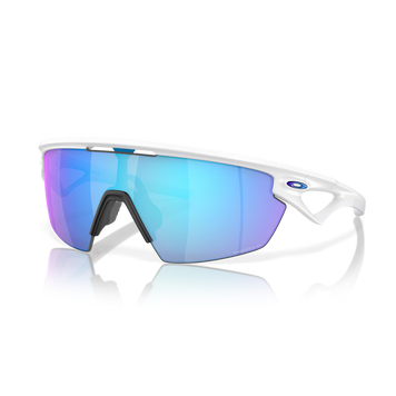 Сонцезахисні окуляри Oakley Sphaera Matte White Prizm Sapphire Polarized  0888392619174 фото