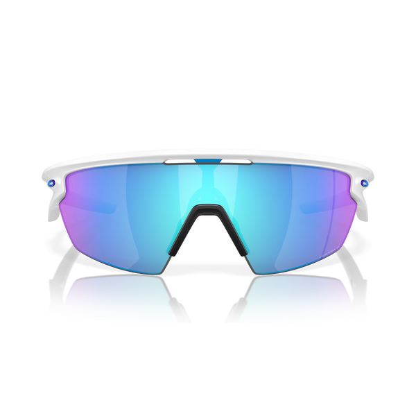 Сонцезахисні окуляри Oakley Sphaera Matte White Prizm Sapphire Polarized  0888392619174 фото