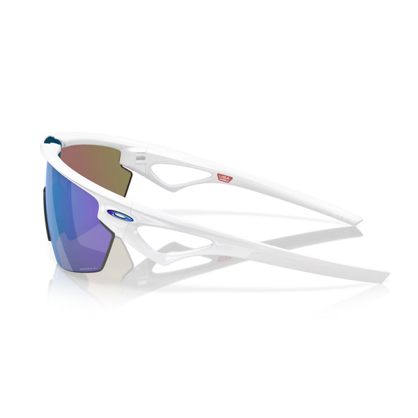Сонцезахисні окуляри Oakley Sphaera Matte White Prizm Sapphire Polarized  0888392619174 фото
