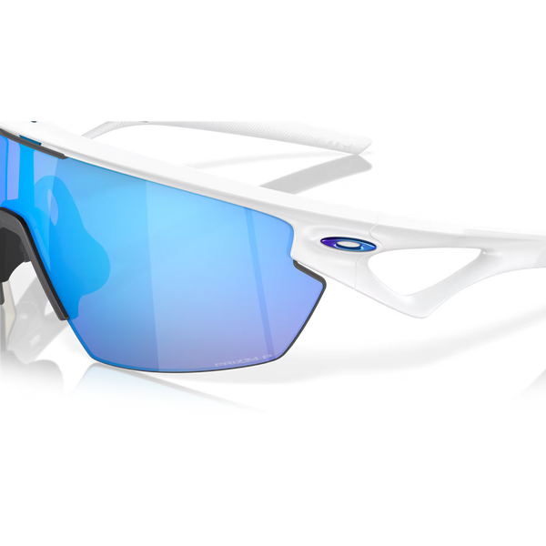 Сонцезахисні окуляри Oakley Sphaera Matte White Prizm Sapphire Polarized  0888392619174 фото