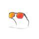 Сонцезахисні окуляри Oakley HSTN SQ Matte Grey Prizm Ruby 0888392687364 фото 3
