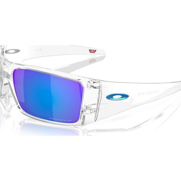 Сонцезахисні окуляри Oakley Heliostat Clear Prizm Sapphire Polarized 0888392601605 фото