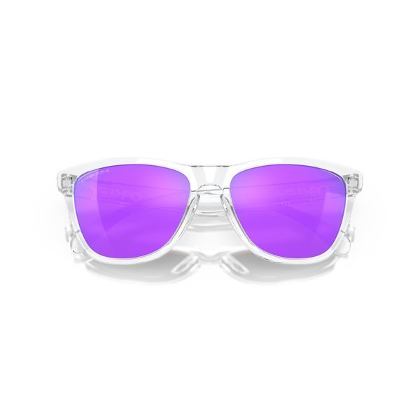 Сонцезахисні окуляри Oakley Frogskins Polished Clear Prizm Violet 0888392454706 фото