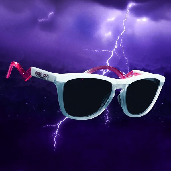 Сонцезахисні окуляри Oakley x Fortnite CTL Frogskins Hybrid Matte White Prizm Black 0888392677655 фото